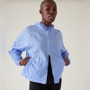 NWOT  Athleta Expedition Blue Jacket Size 1X